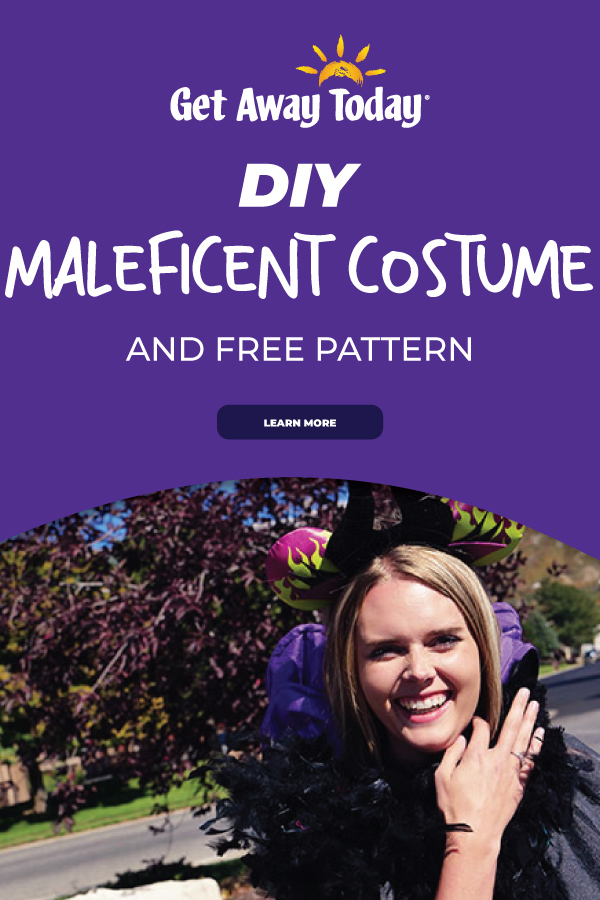 DIY Maleficent Costume with Free Pattern || Get Away Today